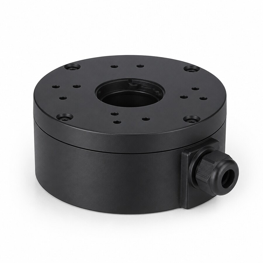 Round camera mounting plate